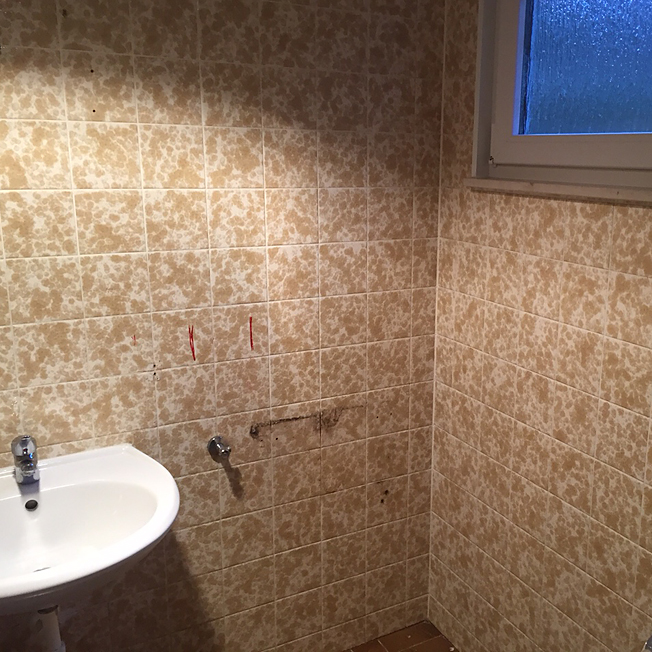 Fliesen Holzhaus | Dann wollen wir mal!